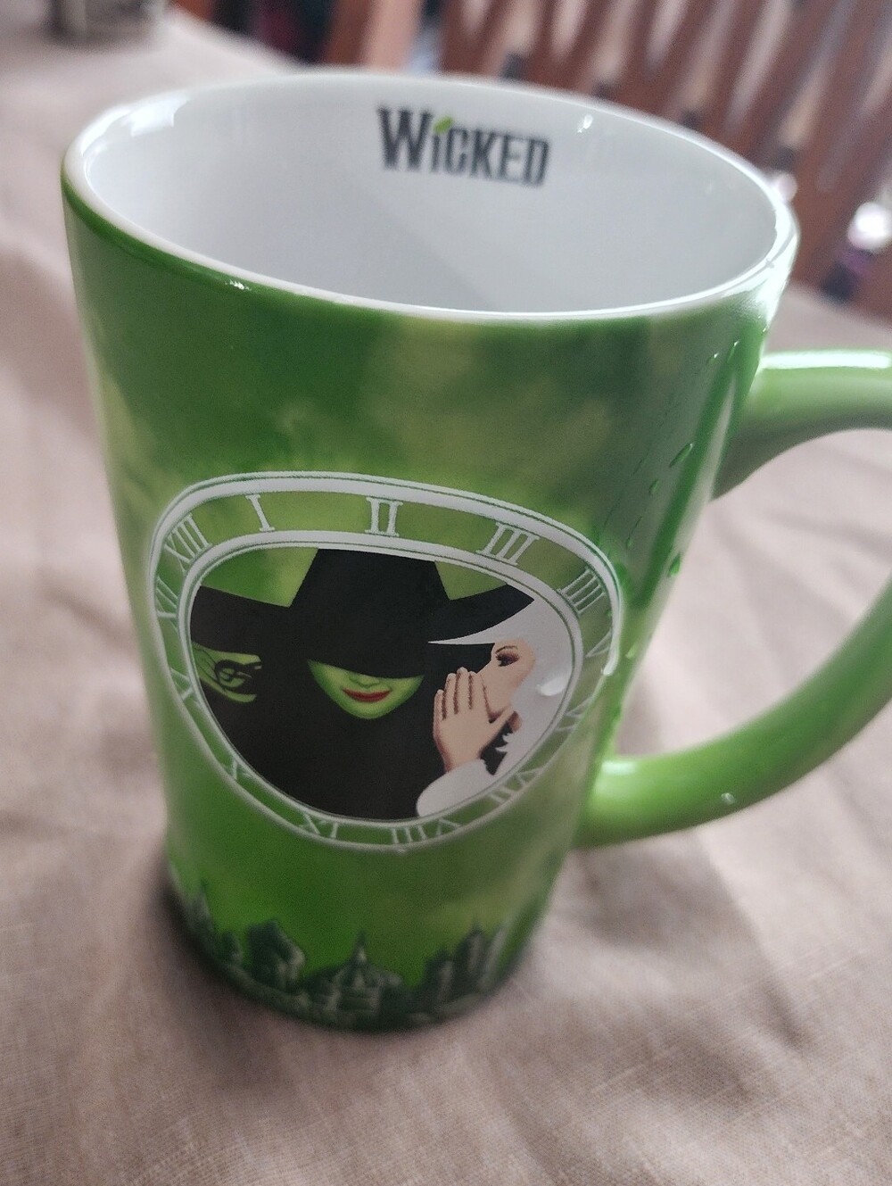 Green Ceramic Mug - Official Wicked Musical Drinkware